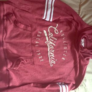 HOLLISTER, Red Sweatshirt